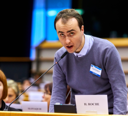“What if all people had to do a test to vote?” – Inclusion Europe board member Harry Roche speaks to EU leaders at Disability Parliament
