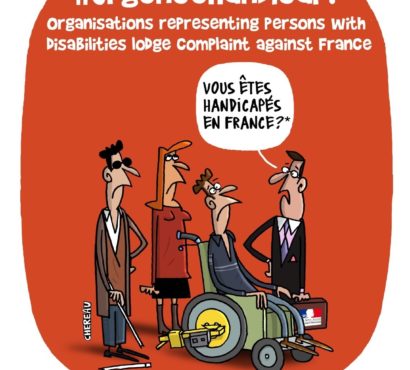 Organisations representing persons with disabilities lodge complaint against France