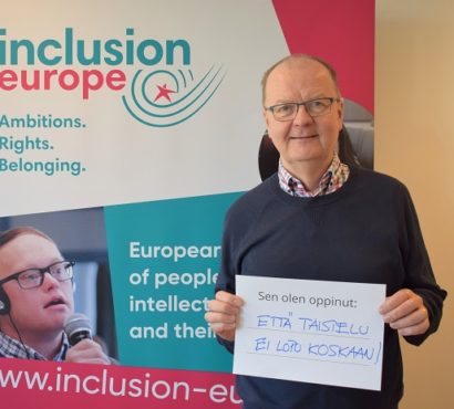 We fight for Europe where people with intellectual disabilities enjoy the same rights as everyone else