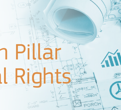 Just published: Overview on the European Pillar of Social Rights