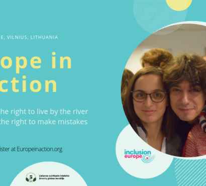 Europe in Action conference “Making decisions – living independently”