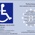 Disability card